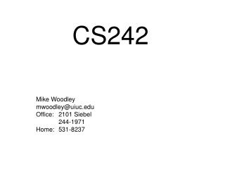 CS242