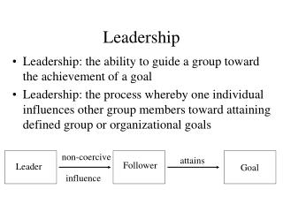 Leadership