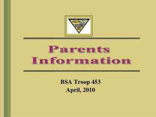 Parents Information