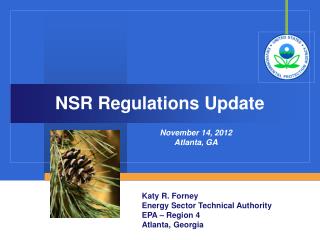 NSR Regulations Update