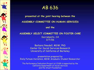 AB636—Congratulations to the Legislature, CDSS, and the Counties!