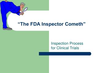 “The FDA Inspector Cometh”