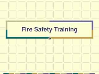 Fire Safety Training