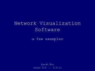 Network Visualization Software