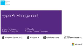 Hyper-V Management