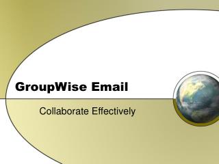 GroupWise Email