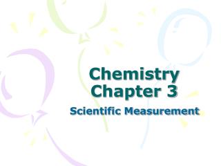 Chemistry Chapter 3