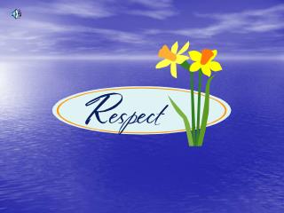 What is respect?