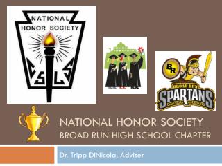 National honor society broad run high school chapter