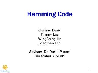 Hamming Code