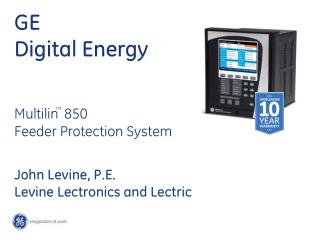 GE Digital Energy Multilin 850 Feeder Protection System