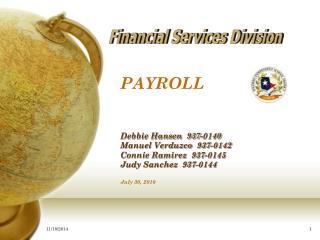 Financial Services Division