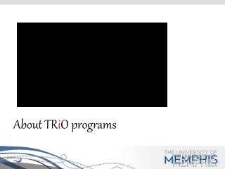 About TR i O programs