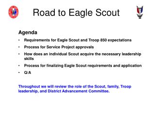 Road to Eagle Scout