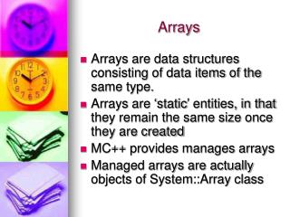 Arrays