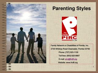 Family Network on Disabilities of Florida, Inc. 2735 Whitney Road Clearwater, Florida 33760