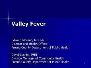 Valley Fever