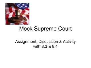 Mock Supreme Court