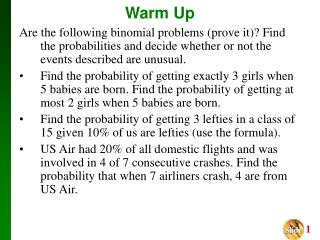 Warm Up