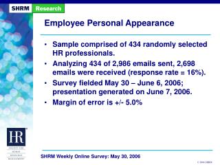 Employee Personal Appearance