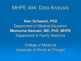 MHPE 494: Data Analysis