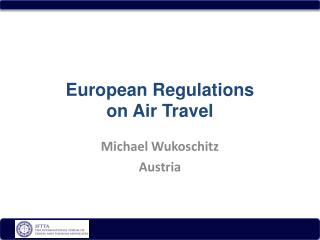 European Regulations on Air Travel