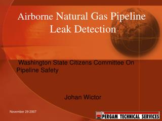 Airborne Natural Gas Pipeline Leak Detection