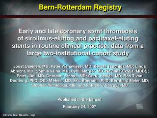 Bern-Rotterdam Registry