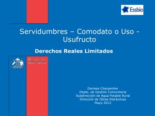 Derechos Reales Limitados