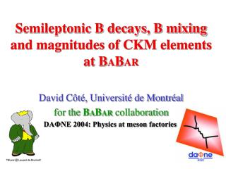 Semileptonic B decays, B mixing and magnitudes of CKM elements at B A B AR