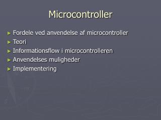 Microcontroller