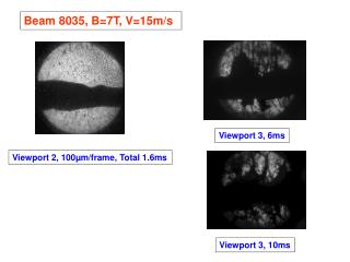 Beam 8035, B=7T, V=15m/s