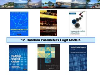 12. Random Parameters Logit Models