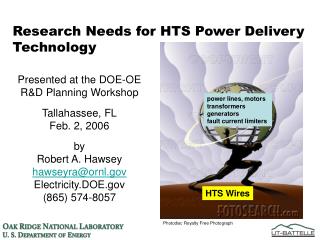 Research Needs for HTS Power Delivery Technology
