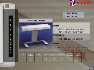 Color FSC X010