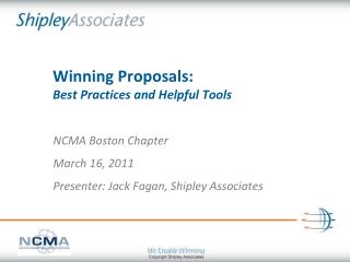 Winning Proposals: Best Practices and Helpful Tools