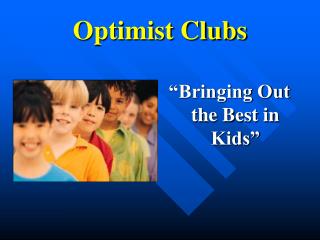 Optimist Clubs