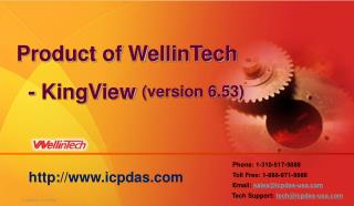 Product of WellinTech - KingView (version 6.53)
