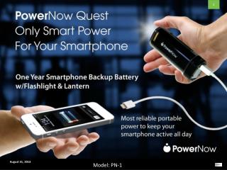 PowerNow Only Smart Power