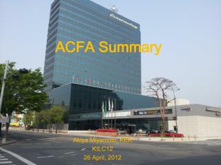 ACFA Summary