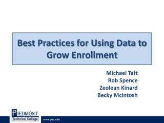 Best Practices for Using Data to Grow Enrollment