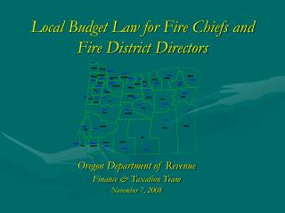 Local Budget Law for Fire Chiefs and Fire District Directors