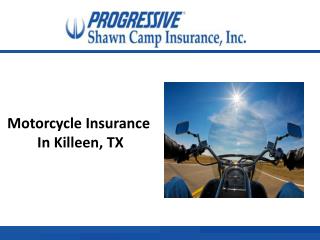 Motorcycle Insurance in Killeen