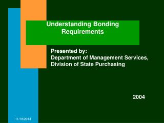 Understanding Bonding Requirements