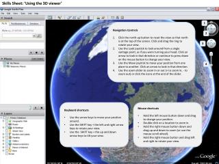 Skills Sheet: ‘Using the 3D viewer’