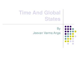 Time And Global States