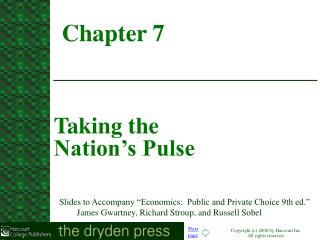 Taking the Nation’s Pulse
