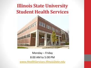 Illinois State University Student Health Services