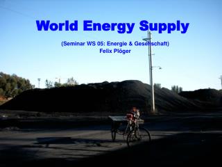 World Energy Supply