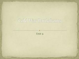 Cold War Battlefronts